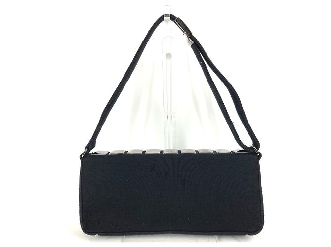 Borsa a Spalla Ice Cube CC Coco Mark di Chanel Nero - vista 2
