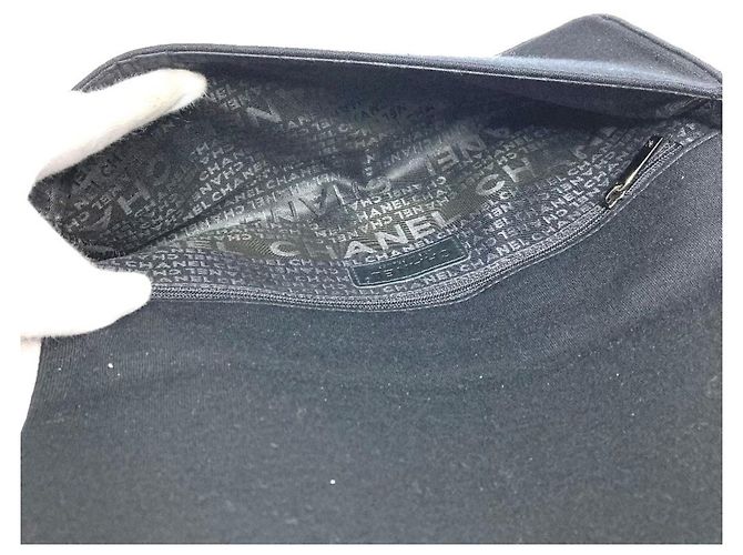 Borsa a Spalla Ice Cube CC Coco Mark di Chanel Nero - vista 9