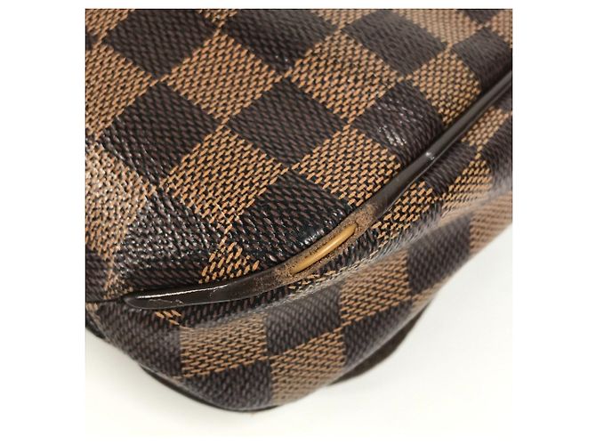 Borsa a spalla Louis Vuitton Damier District PM con patta Marrone Damier ebene - vista 6