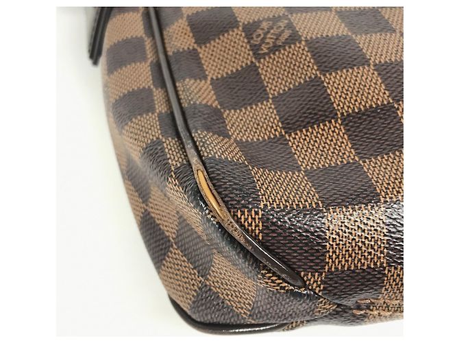 Borsa a spalla Louis Vuitton Damier District PM con patta Marrone Damier ebene - vista 7