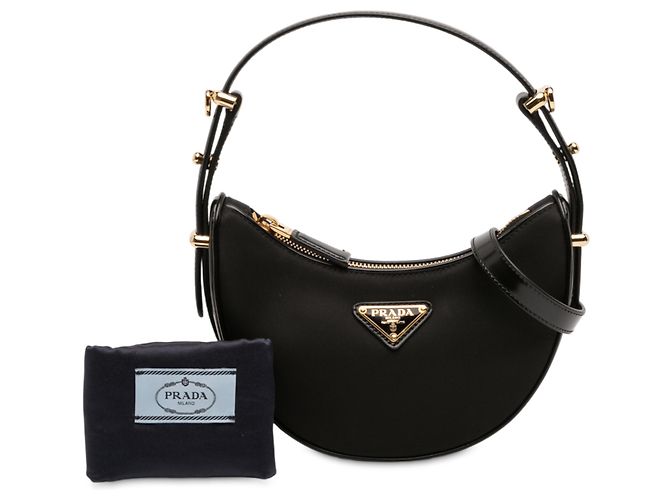 Bolso Arque pequeño de Re Nylon y cuero negro de Prada - vista 12