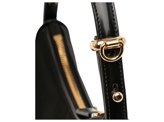 Bolso Arque pequeño de Re Nylon y cuero negro de Prada - vista 9