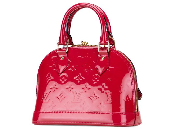 Louis Vuitton Alma BB en Vernis Monogram Rojo Roja - vista 2
