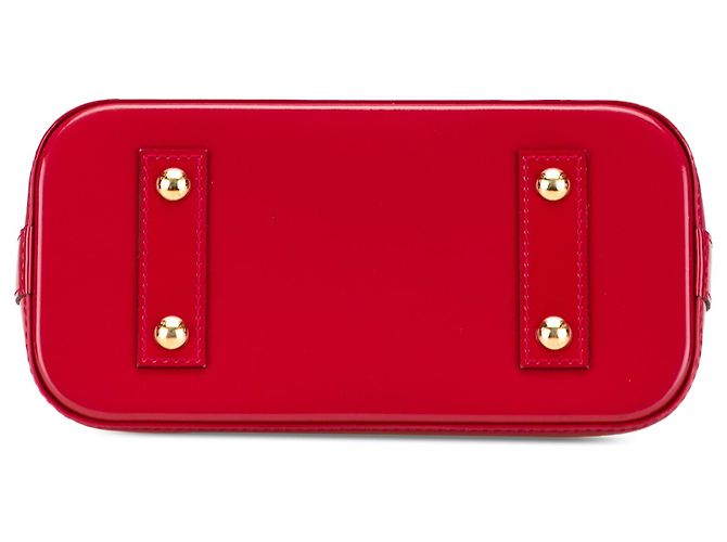 Louis Vuitton Alma BB en Vernis Monogram Rojo Roja - vista 3