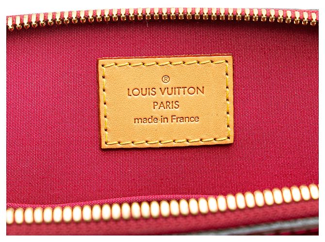 Louis Vuitton Alma BB en Vernis Monogram Rojo Roja - vista 5