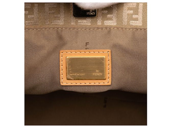 Fendi Beige Zucchino Canvas Tote - Ansicht 5