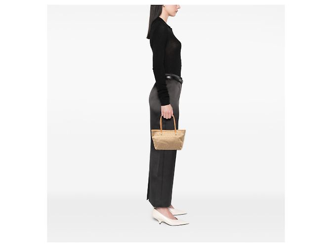 Fendi Beige Zucchino Canvas Tote - Ansicht 7