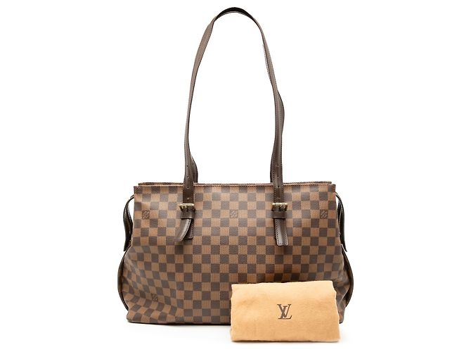 Chelsea Damier Ebene Marrone Louis Vuitton - vista 10