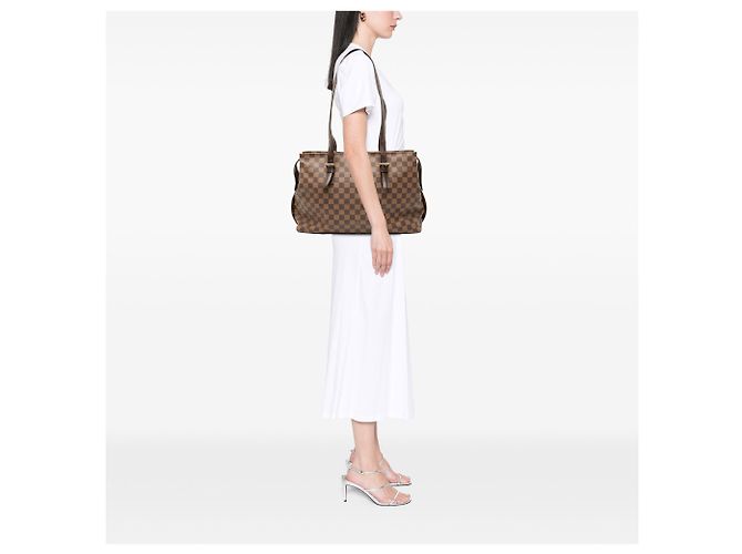 Chelsea Damier Ebene Marrone Louis Vuitton - vista 9