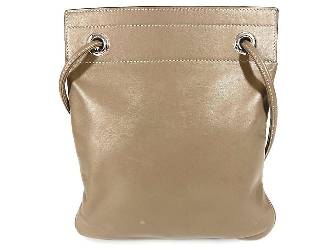 Hermès Sac Aline Mini Pochette Braun Taupe - Ansicht 2