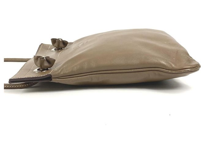 Hermès Sac Aline Mini Pochette Braun Taupe - Ansicht 4