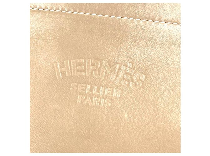 Hermès Sac Aline Mini Pochette Braun Taupe - Ansicht 8
