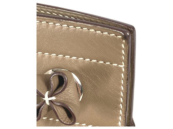 Hermès Sac Aline Mini Pochette Braun Taupe - Ansicht 9