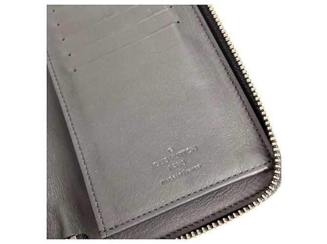 Cartera Zippy Damier Infini Louis Vuitton Negro - vista 10