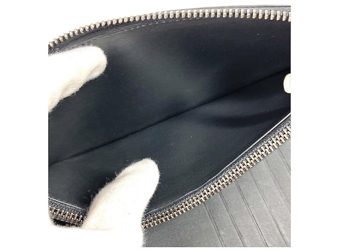 Cartera Zippy Damier Infini Louis Vuitton Negro - vista 13