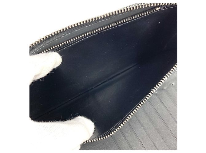 Cartera Zippy Damier Infini Louis Vuitton Negro - vista 14