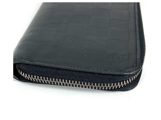 Cartera Zippy Damier Infini Louis Vuitton Negro - vista 3