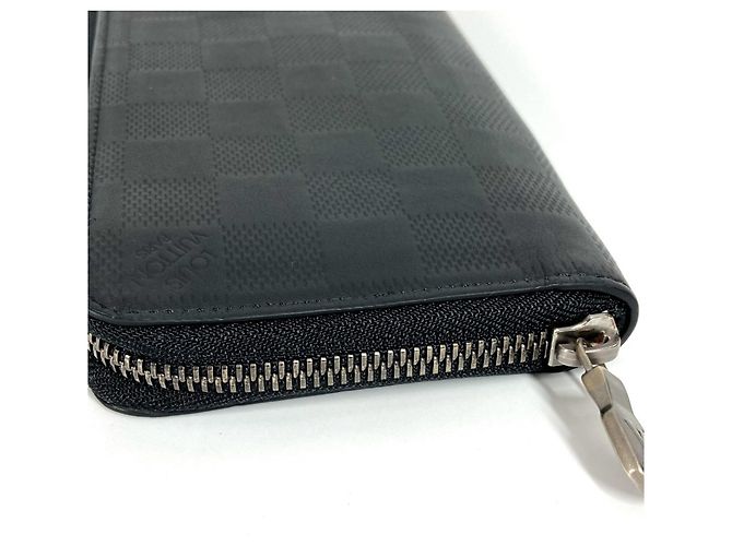 Cartera Zippy Damier Infini Louis Vuitton Negro - vista 6