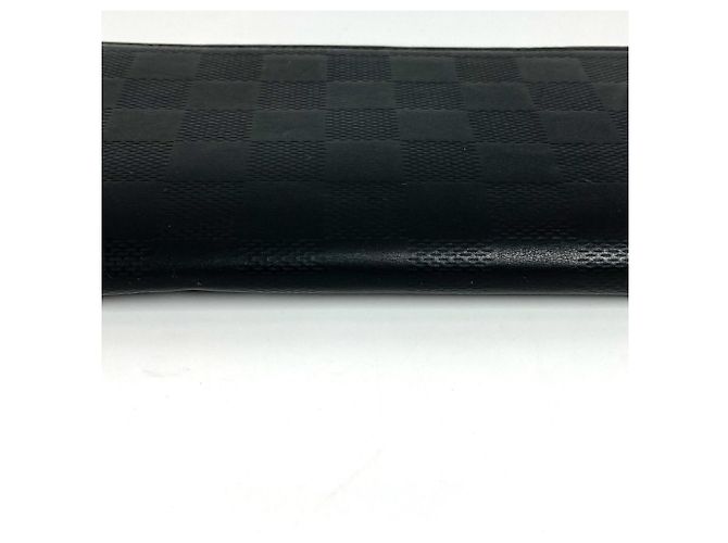 Cartera Zippy Damier Infini Louis Vuitton Negro - vista 7