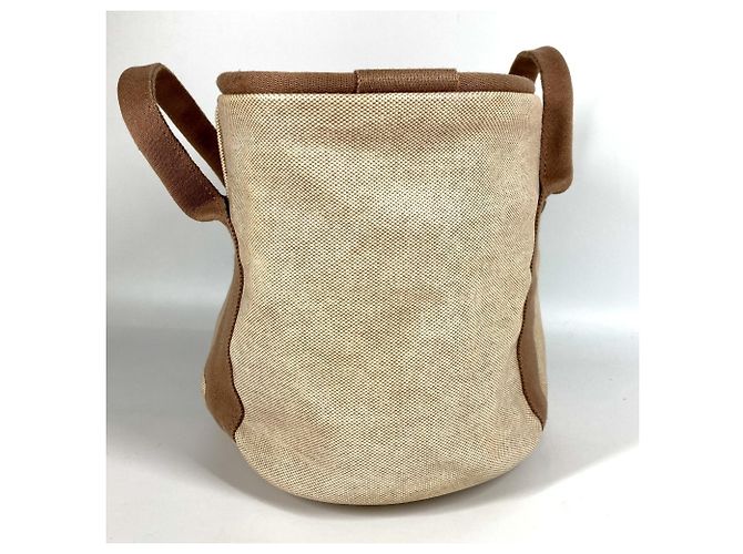 Borsa Sac à Bichette di Hermès Beige - vista 3