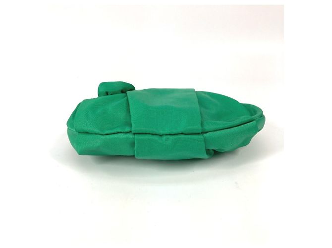 Pochette per trucco in nylon verde Prada - vista 5