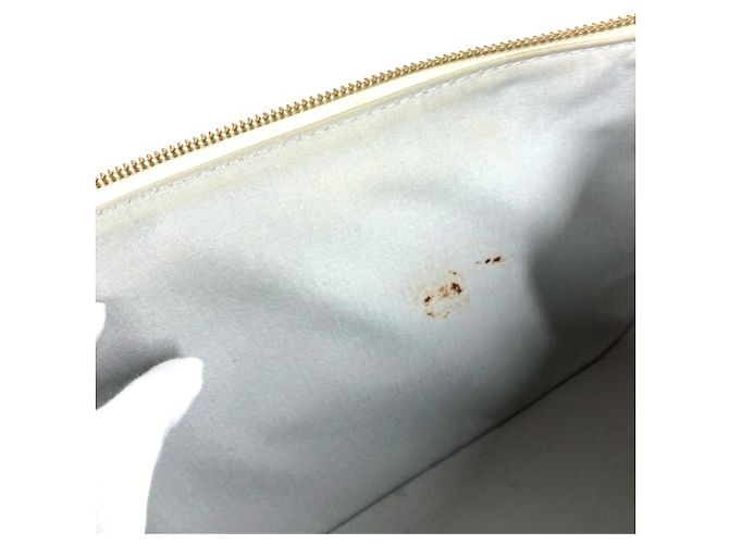 Borsa a Spalla Rosewood Avenue in Monogram Vernis Louis Vuitton Bianco - vista 12
