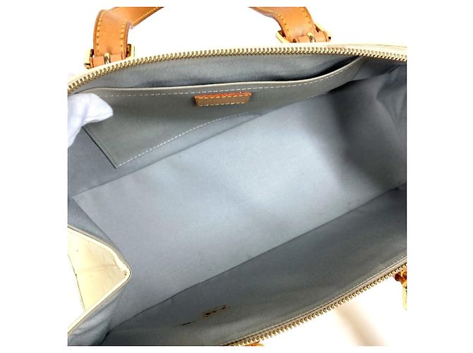 Borsa a Spalla Rosewood Avenue in Monogram Vernis Louis Vuitton Bianco - vista 13