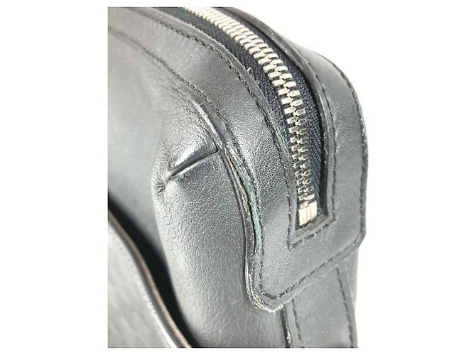 Borsa Louis Vuitton Damier Infini Calypso MM Nero - vista 13
