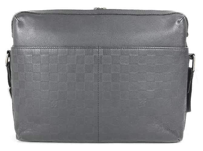 Borsa Louis Vuitton Damier Infini Calypso MM Nero - vista 2