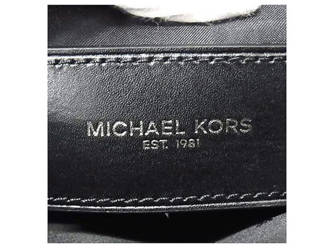 Borsa a spalla grigia rossa Michael Kors Marrone Rosso - vista 2