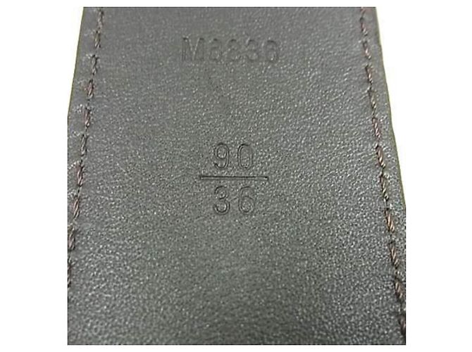 Cintura Santur Rivet da uomo Louis Vuitton Marrone - vista 5