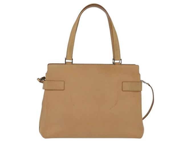 Borsa Gancini in pelle Salvatore Ferragamo Beige - vista 2