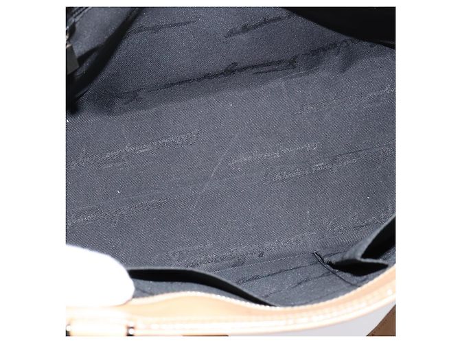 Borsa Gancini in pelle Salvatore Ferragamo Beige - vista 5