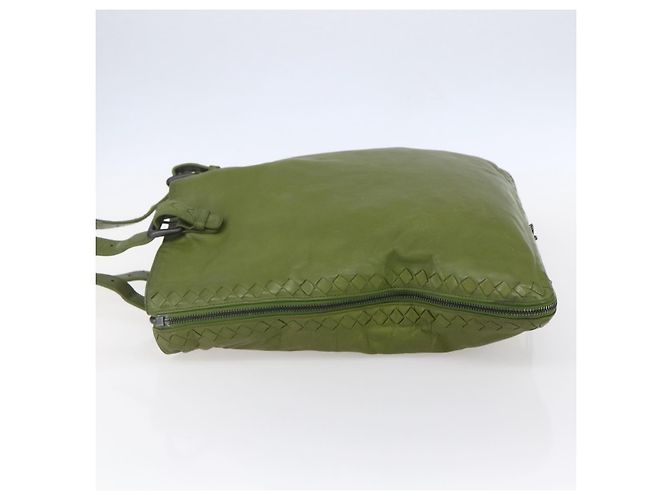 Pelle Intrecciato Bottega Veneta Verde - vista 3
