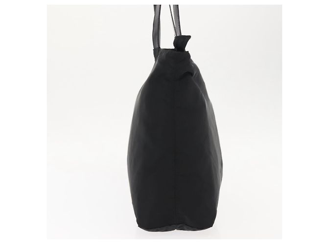 Céline Borsa tote in nylon media Celine Nero - vista 3