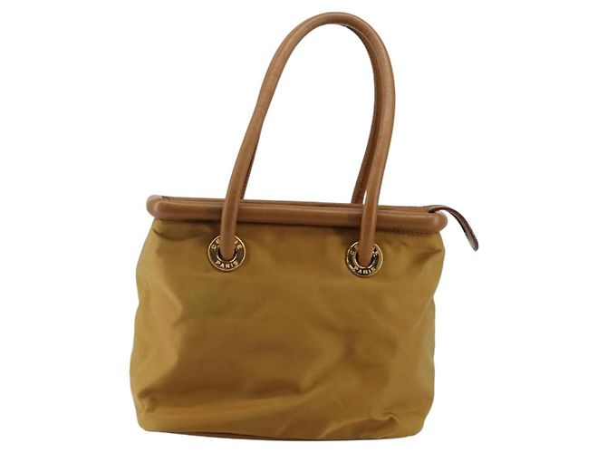 Céline Celine Tote Bag aus Nylon Medium Braun - Ansicht 2