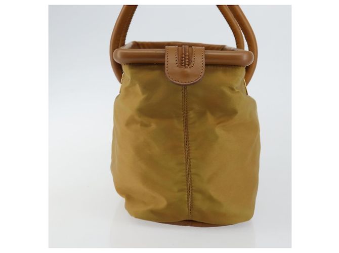 Céline Celine Tote Bag aus Nylon Medium Braun - Ansicht 5