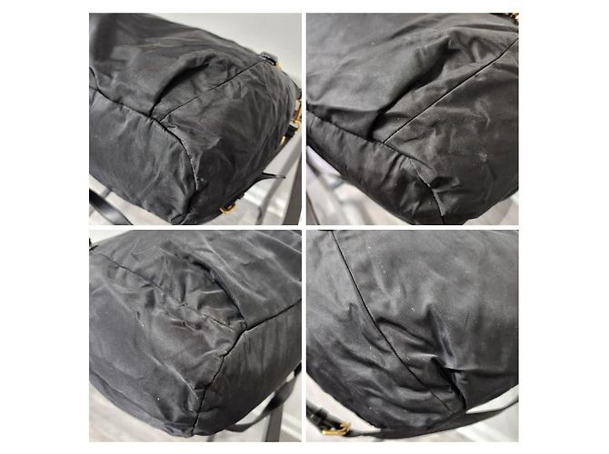 Prada Nylon Handtasche/Satchel Schwarz - Ansicht 3