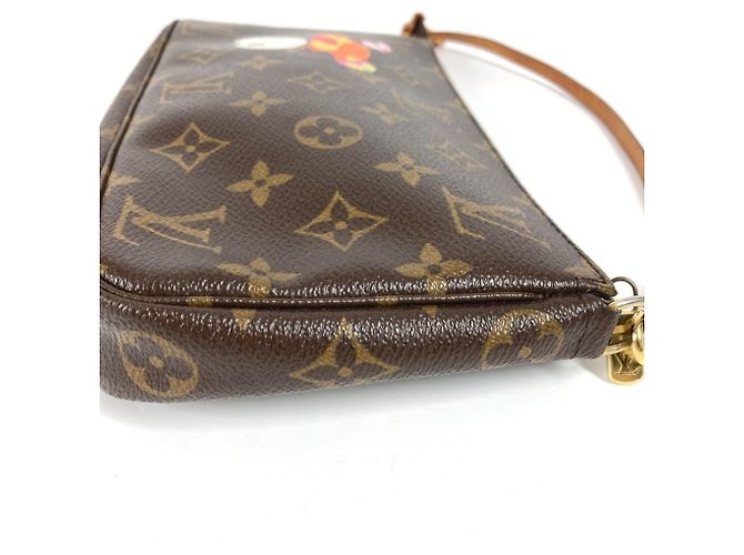 Pochette Accessori Monogramma Panda Louis Vuitton Marrone Multicolore - vista 10