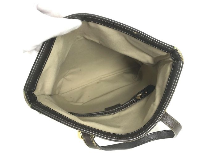 Louis Vuitton Monogram Mini Françoise Tote Bag Khaki Monogramm - Ansicht 14