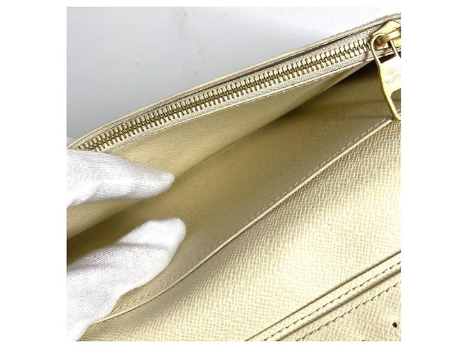 Cartera Larga Brazza NM Craggy Monogram Louis Vuitton Blanco Multicolor Monograma - vista 5