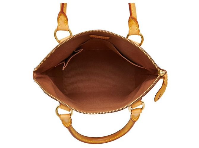 Borsa Tote Lockit Monogram Louis Vuitton Marrone Monogramma - vista 10