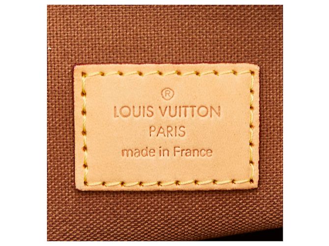 Borsa Tote Lockit Monogram Louis Vuitton Marrone Monogramma - vista 11