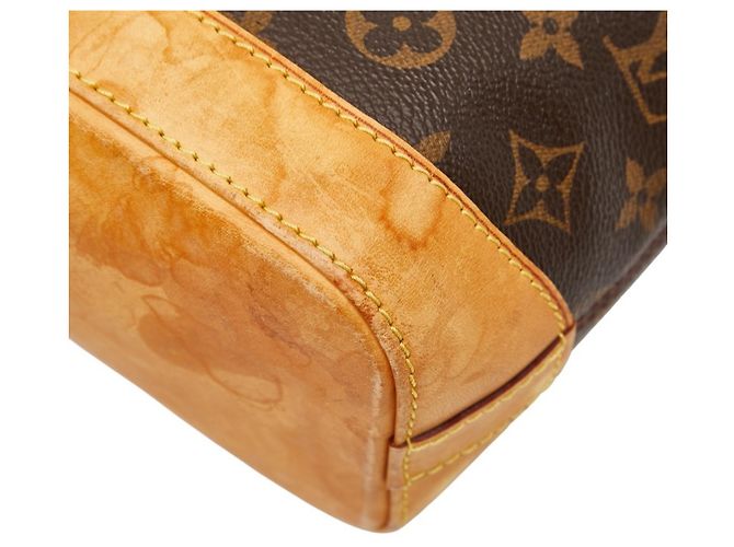 Borsa Tote Lockit Monogram Louis Vuitton Marrone Monogramma - vista 6