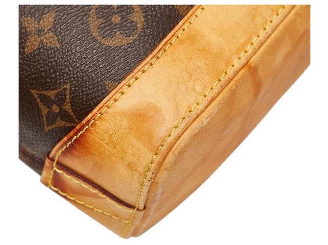 Borsa Tote Lockit Monogram Louis Vuitton Marrone Monogramma - vista 7