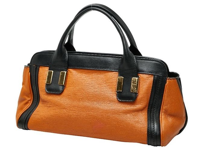 Chloé Alice Leder Schultertasche - vista 2