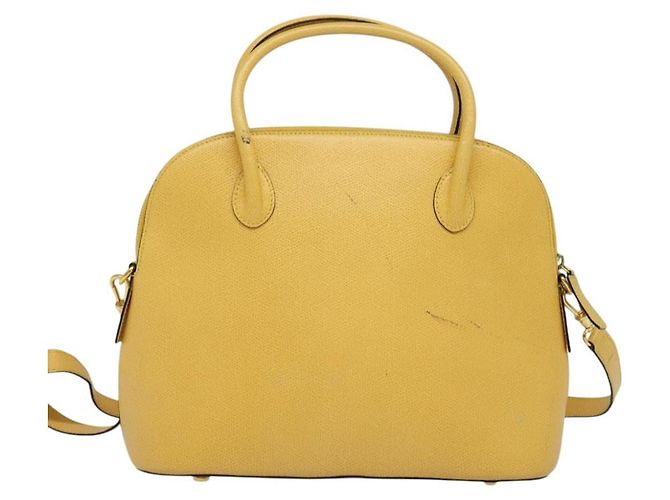 Céline Borsa a mano in pelle Celine Giallo - vista 2