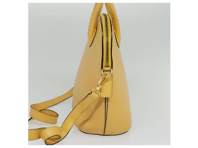 Céline Borsa a mano in pelle Celine Giallo - vista 4