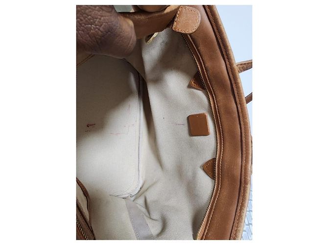MCM Visestos Hundeknochen Einkaufstasche Cognac Braun - Ansicht 4