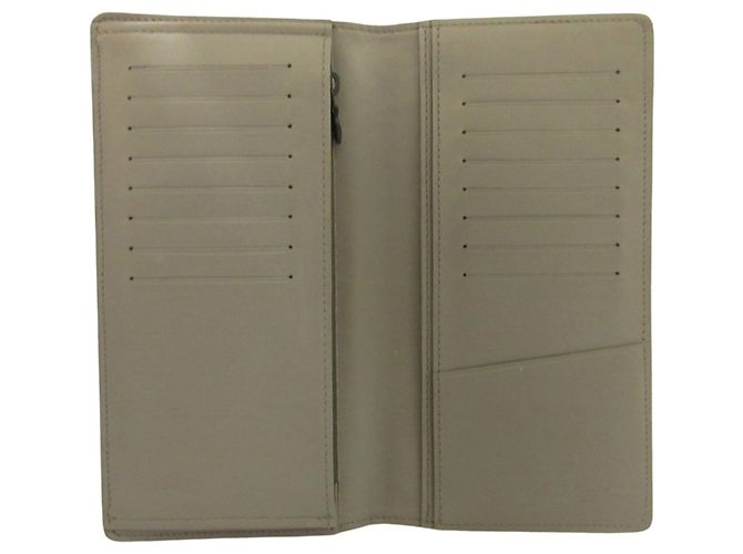 Cartera Bifold Larga Brazza Monogram Shadow de Louis Vuitton Castaño - vista 5